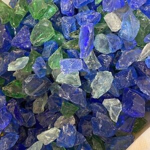 Fire Glass 1/2-Inch Premium Fire Glass